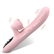 ESVOW Thrusting Rose Vibrator for Women Pleasure Female Sex Toys with 7 Vibrating \u0026 7 Telescopic \u0026 Heating Modes Waterproof Silicone Adult Toy Stimulator for Couples
